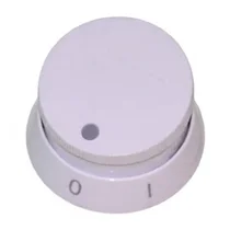 Pokrętło elementu grzejnego do kuchenki Amica białe z 3 z prawej strony E455.00/09.9972K.00 9043017