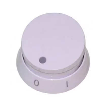 Pokrętło elementu grzejnego do kuchenki Amica białe z 3 z prawej strony E455.00/09.9972K.00 9043017