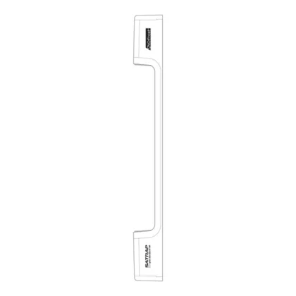 Obudowa / maskownica listwy górnej drzwi lodówki Electrolux / AEG 2425587066