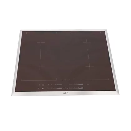 Płyty szklane Ceramika płyty grzejnej z ramką Electrolux / AEG 576 x 516 mm inox