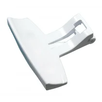 Uchwyt drzwi pralki Whirlpool / Indesit / Ariston / Hotpoint biały 481249818261 C00316653