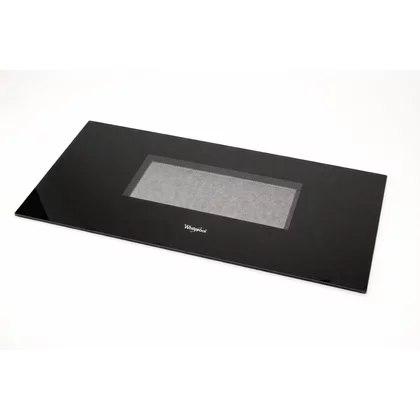 Kompletne drzwiczki do mikrofalówki Whirlpool inox 480120101496 C00319666