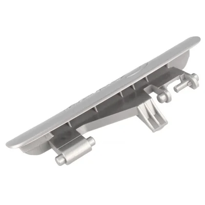 Uchwyt drzwi do pralki Candy / Haier / Hoover srebrny 4600264