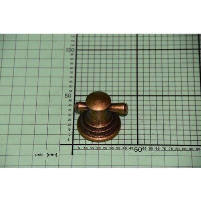 Pokrętło płyty-małe patynowane retro 180 (8034604)