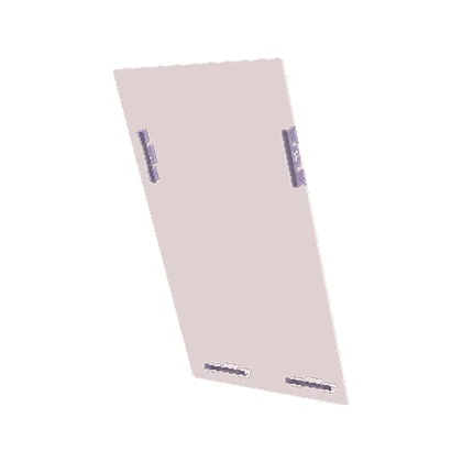 Płyty szklane Płyta szklana do płyty ceramicznej Zanussi czarna 290 x 520 mm