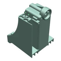 Wspornik przedniej lewej nóżki do zmywarki Electrolux / AEG 1172460204