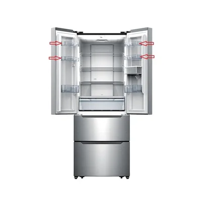 Półki na drzwi różni producenci Półka drzwi balkonik do lodówki Hisense / Gorenje