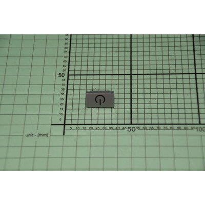 1045722 Przycisk wł/wył srebrny AMICA