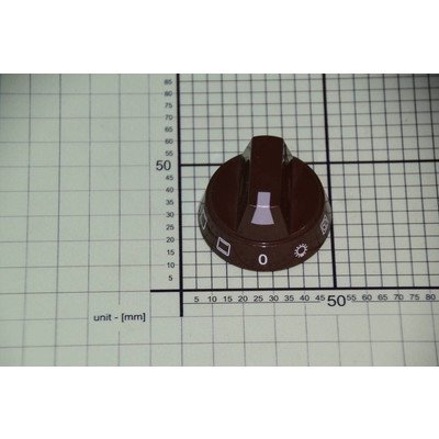 Pokrętło 8 funkcji piekarnika brązowe (8034285)