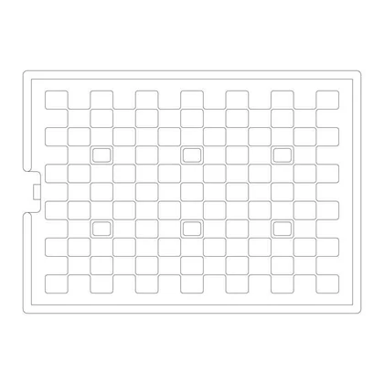 Akumulator zimna do lodówki i zamrażarki Electrolux / AEG szary 219 404 x 290 mm