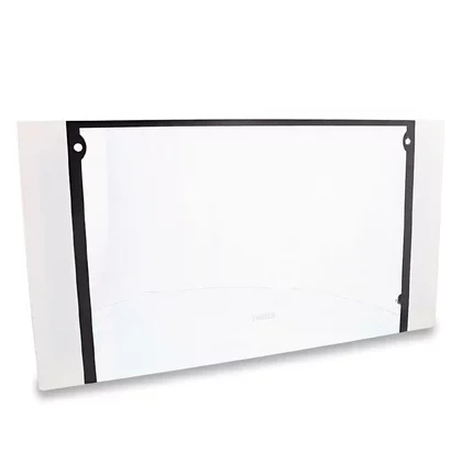 Szyba zewnętrzna drzwi do kuchenki i piekarnika Electrolux / AEG Zanussi biała 594 x 325 mm 5610430083