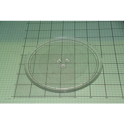 Talerz szklany fi-280 z koniczynką wypukłą (1004696)