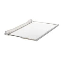 Półki na plastikowe i druciane r Półka szklana środkowa do chłodziarki Whirlpool 475 x 290 mm 481245088113 C00314154 481245088134 C00314156