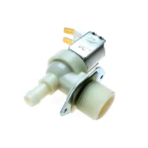 Elementy elektryczne do pralek r Elektrozawór 1-drożny do pralki Candy / Hoover / Haier 90° 25686057 C00320408 481281729053 033-25