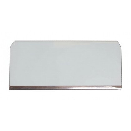 Półka szklana z listwą inox do lodówki Amica 460 x 200 x 4 mm 1033208
