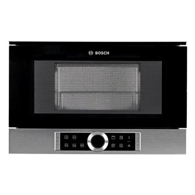 Kuchenka mikrofalowa do zabudowy z grillem Bosch BER634GS1 900 W stal szlachetna
