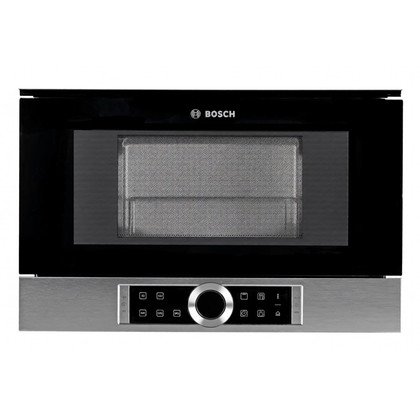 Kuchenka mikrofalowa do zabudowy z grillem Bosch BER634GS1 900 W stal szlachetna