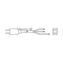 Akcesoria do suszarek bębnowych Przewód zasilający do zmywarki i suszarki Electrolux / AEG 1320363508