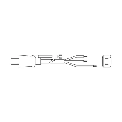 Akcesoria do suszarek bębnowych Przewód zasilający do zmywarki i suszarki Electrolux / AEG 1320363508