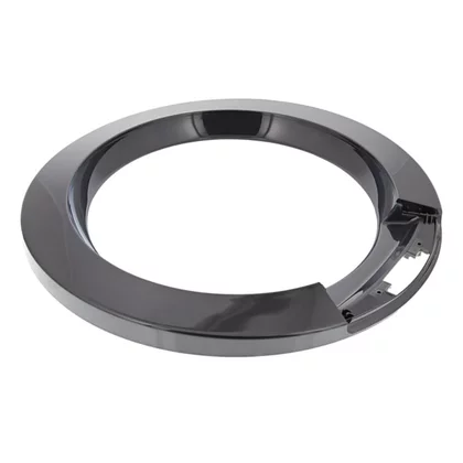 Futryna przednia drzwi pralki Electrolux / AEG czarna Ø463,6 mm