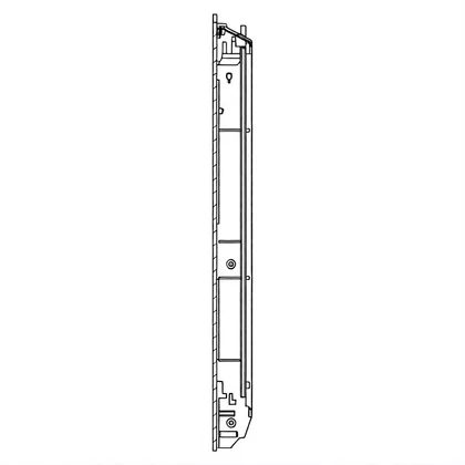 Szyba zewnętrzna drzwi piekarnika Electrolux / AEG biała 594 x 471 mm 3578770251