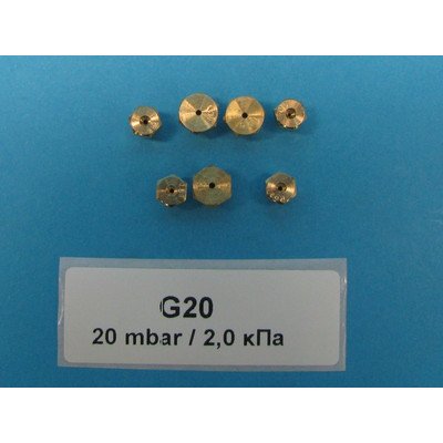 Części zamienne GORENJE Dysze komplet do kuchenki Gorenje (237134)