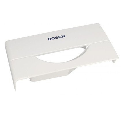 Części zamienne BOSCH/SIEMENS Front uchwyt szuflady dozownika pralki Bosch / Siemens 00267678 niebieski oryginał