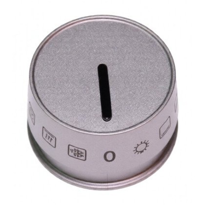 Pokrętło do kuchenki Amica srebrne 9072955 CODE2v2/09.13039.00