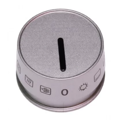 Pokrętło do kuchenki Amica srebrne 9072955 CODE2v2/09.13039.00