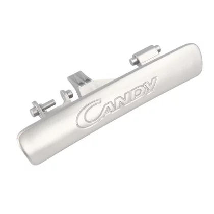 Uchwyt drzwi do pralki Candy / Haier / Hoover srebrny 4600264