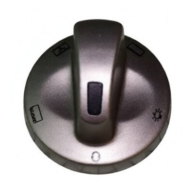 Pokrętło funkcji srebrne do piekarnika 3 funkcje 8018569