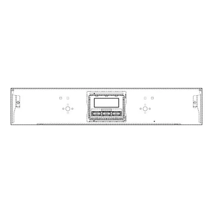Elementy obudowy Panel obsługi do piekarnika Electrolux / AEG nierdzewny 60 cm SET 2K