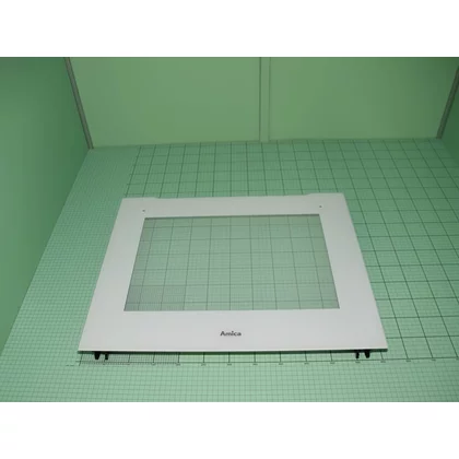 Szyba zewnętrzna drzwi do piekarnika Amica 9075251 P.sz.z.487,5/456 12 WScS 26