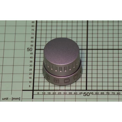Pokrętło funkcji piekarnika do kuchenki Amica Scadium inox 9070233