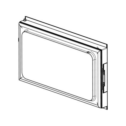 wewnętrzne drzwi zamrażarki, komplet, neutralny, 7820, 448x270.4mm