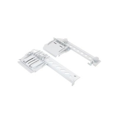 Uchwyt (regu. wysokości) kosza zmywarki (2szt/kpl) Whirlpool (481240449712) C00311182