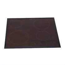 Płyty szklane Płyta ze szkła ceramicznego z ramą do płyty grzewczej Electrolux / AEG czarna 140054034016