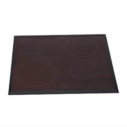 Płyty szklane Płyta ze szkła ceramicznego z ramą do płyty grzewczej Electrolux / AEG czarna 140054034016