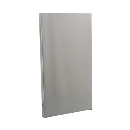 Drzwi chłodziarki Electrolux / AEG nierdzewne 998 x 550 x 91,5 mm