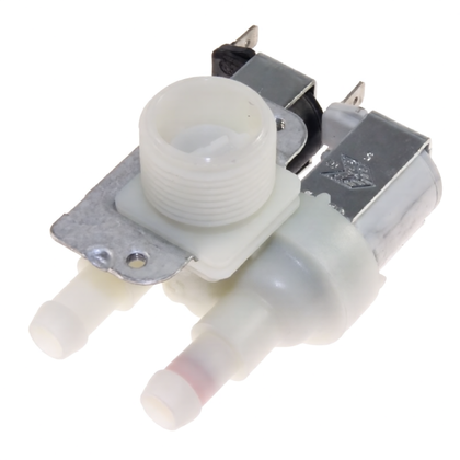 Elementy elektryczne do pralek r Elektrozawór wody 2-drożny 90° do pralki i pralko-suszarki Whirlpool / Indesit / Ariston / Hotpoint 481227128443 C00313405