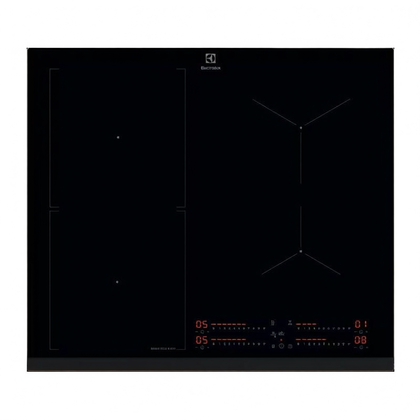 Płyty szklane Płyta grzejna do płyty kuchennej Electrolux / AEG czarna 590 x 520 mm