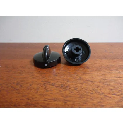 Pokrętło regulacyjne do kuchenki Electrolux / AEG czarne 3550170017