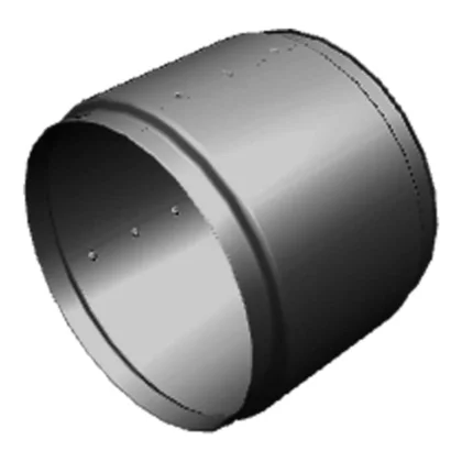 Części bębna do suszarek bębnowy Kompletny bęben do suszarki Electrolux / AEG 1366030508