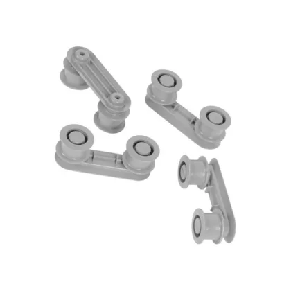 Zestaw wsporników z kółkami kosza górnego do zmywarki Electrolux / AEG 50299970009