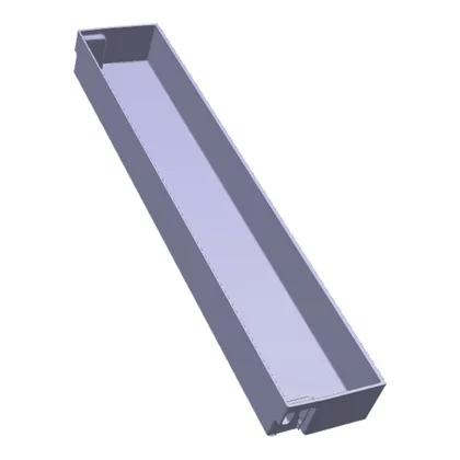 Półki na drzwi różni producenci Półka drzwi do chłodziarki Electrolux / AEG kompletna neutralna 7902 569.3x58mm