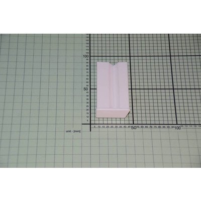 Narożnik czoła szuflady lewy biały (1032604)