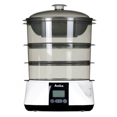 Parowar elektryczny Amica PT 3011 900 W biały 1,1 l