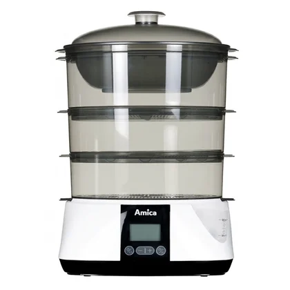 Parowar elektryczny Amica PT 3011 900 W biały 1,1 l