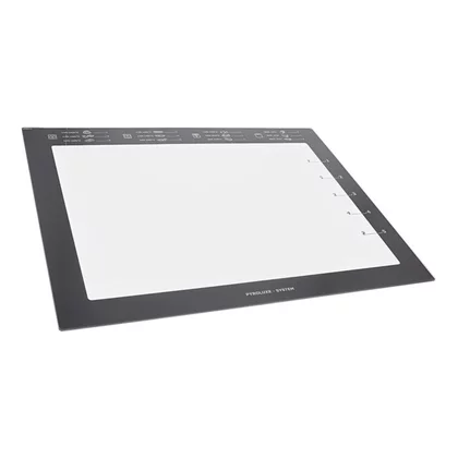 Wewnętrzna szyba drzwi piekarnika Electrolux / AEG z nadrukiem 50,4 x 39,2 cm 3872542091
