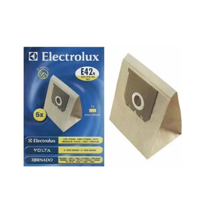 Worki E42N 5 szt. + mikrofiltr do odkurzacza Electrolux-zamiennik do 9001955781